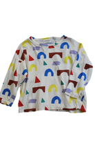 Bobo Choses Long-Sleeve T-Shirt, white, 4-5