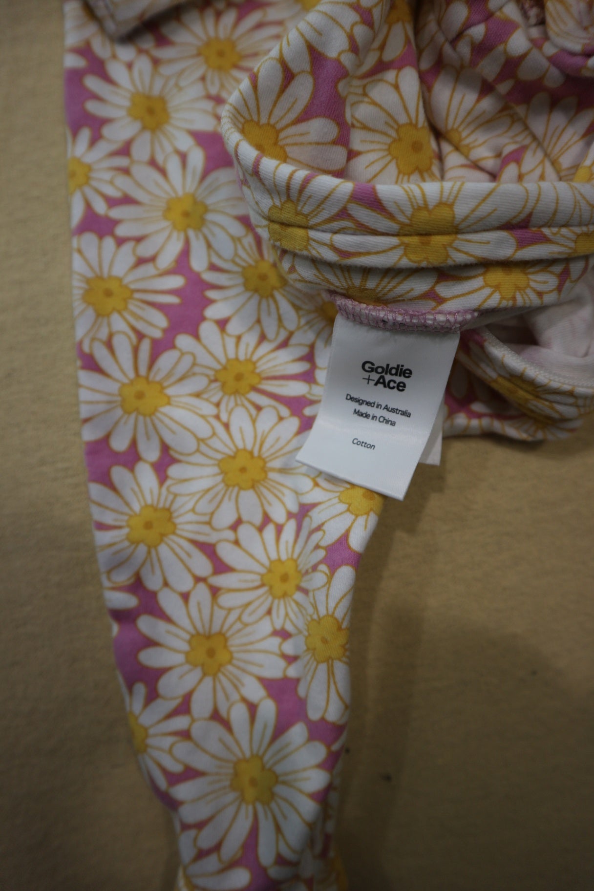 Goldie + Ace Jumpsuit, Pink, white and yellow, 000