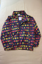 Seed Heritage Jacket, Navy blue with red and yellow print, 6