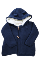 Sprout Cardigan, Navy Blue, 2