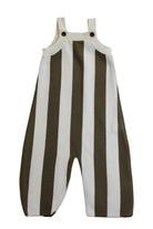 Grown Jumpsuit, Cream and olive green, 00