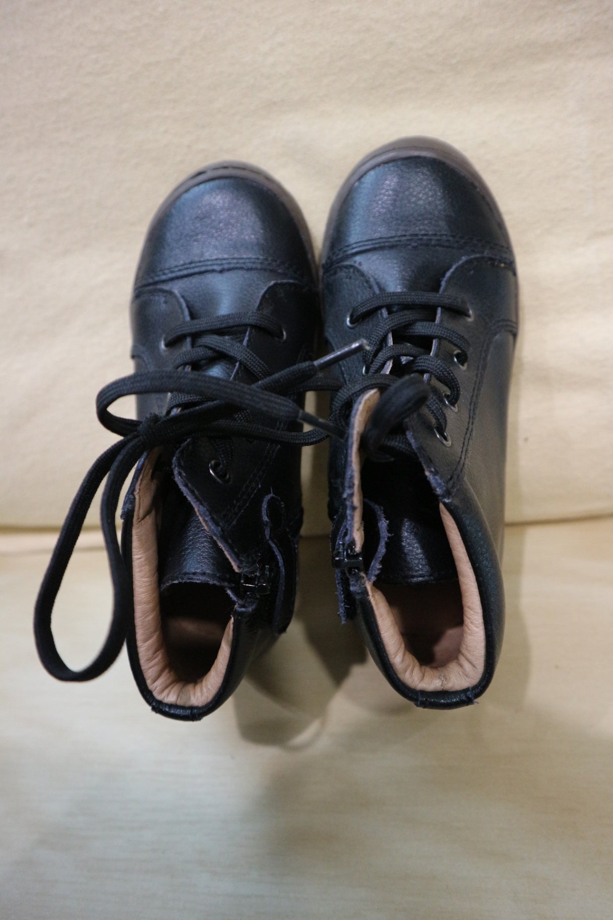 Red Bootie Boots, Black, US 12/EUR 30