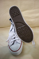 Converse Shoes, White, navy and red, US 12/EUR 29