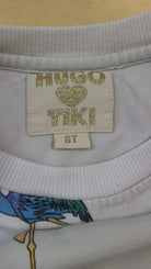 Hugo Loves Tiki Jumper, Light Blue, 6