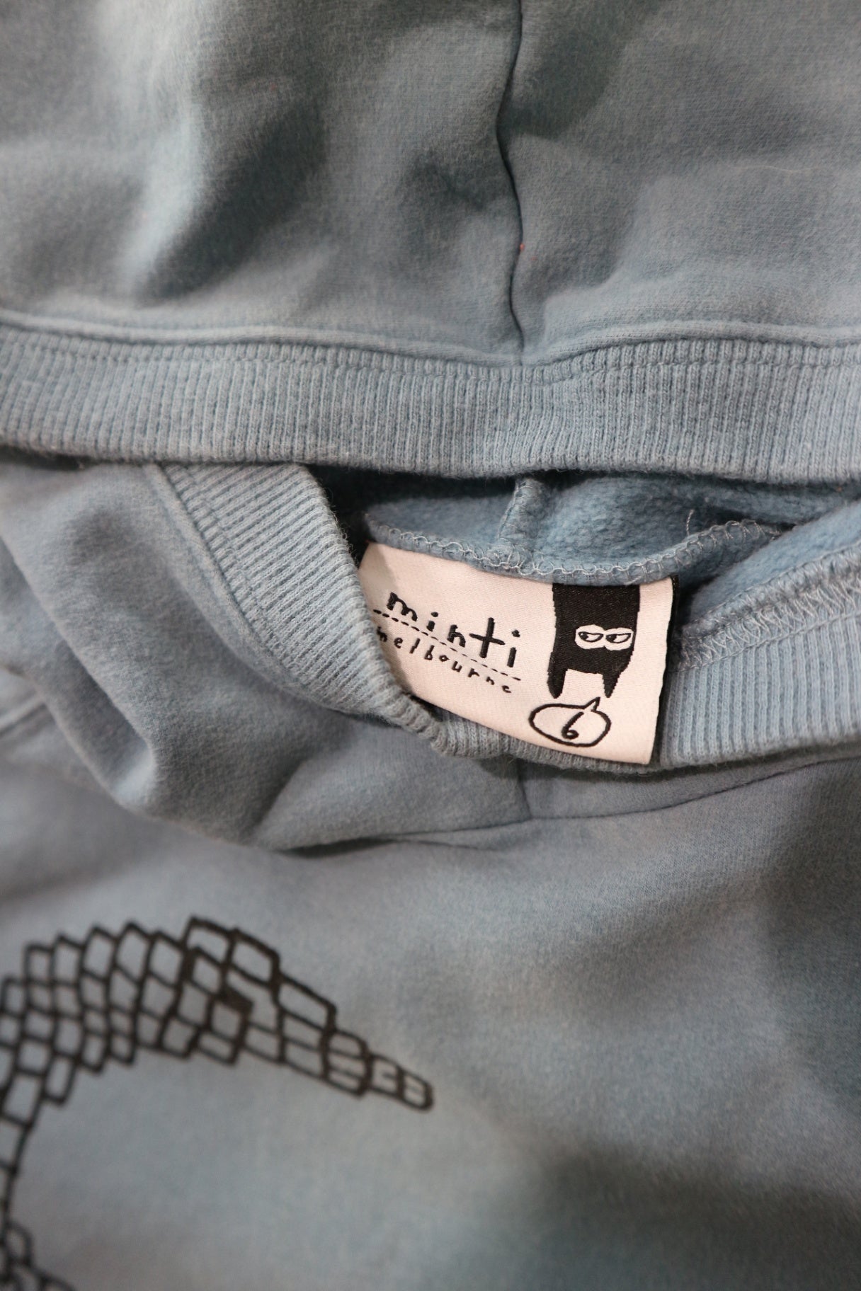 Minti Hoodie, Blue, 6