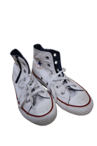 Converse Shoes, White, navy and red, US 12/EUR 29