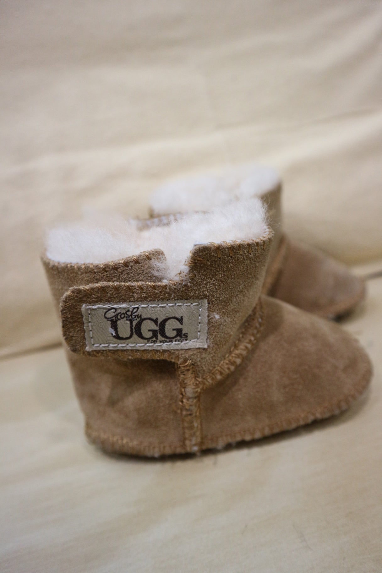 Grosby UGGs Booties, Brown, 0