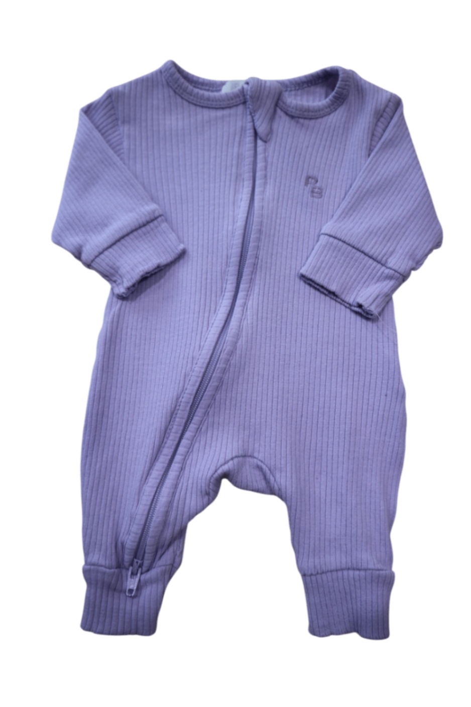 Purebaby Jumpsuit, Lilac, 0000