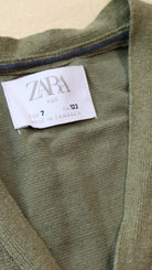 Zara Cardigan, Green, 7