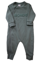 Bonds Fleece Jumpsuit, Sage green, 00