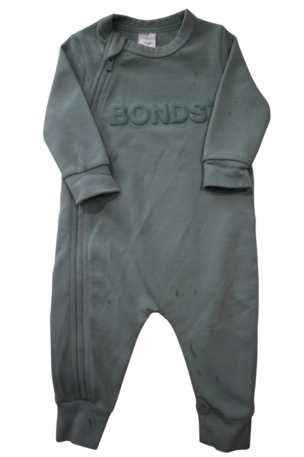 Bonds Fleece Jumpsuit, Sage green, 00
