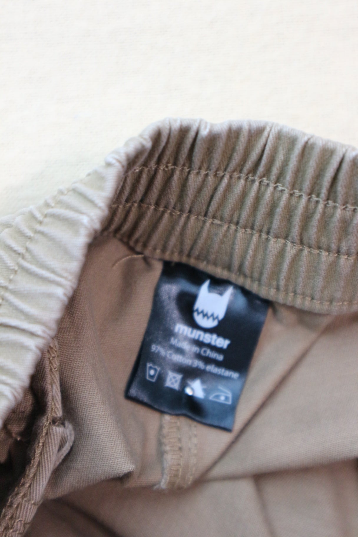 Munster Pants, Tan, 5