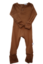 Snuggle Hunny Kids Jumpsuit, Brown, 0000