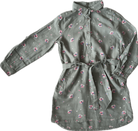 H&M Dress, green floral, 5