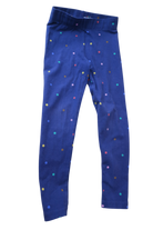Mini Boden Leggings, Blue, 7-8