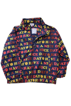 Seed Heritage Jacket, Navy blue with red and yellow print, 6