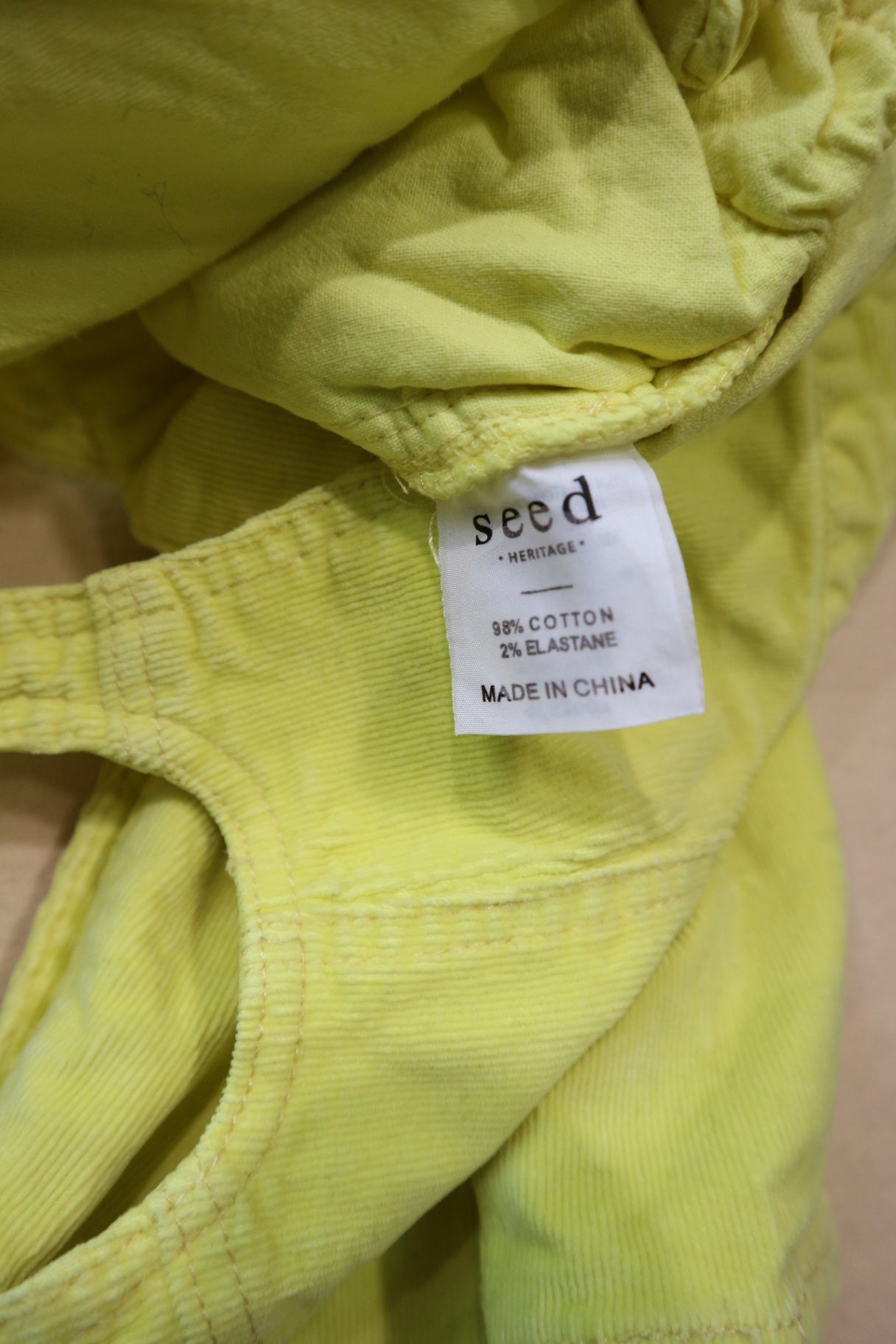 Seed Heritage Overalls, Yellow, 1