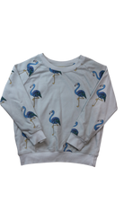 Hugo Loves Tiki Jumper, Light Blue, 6