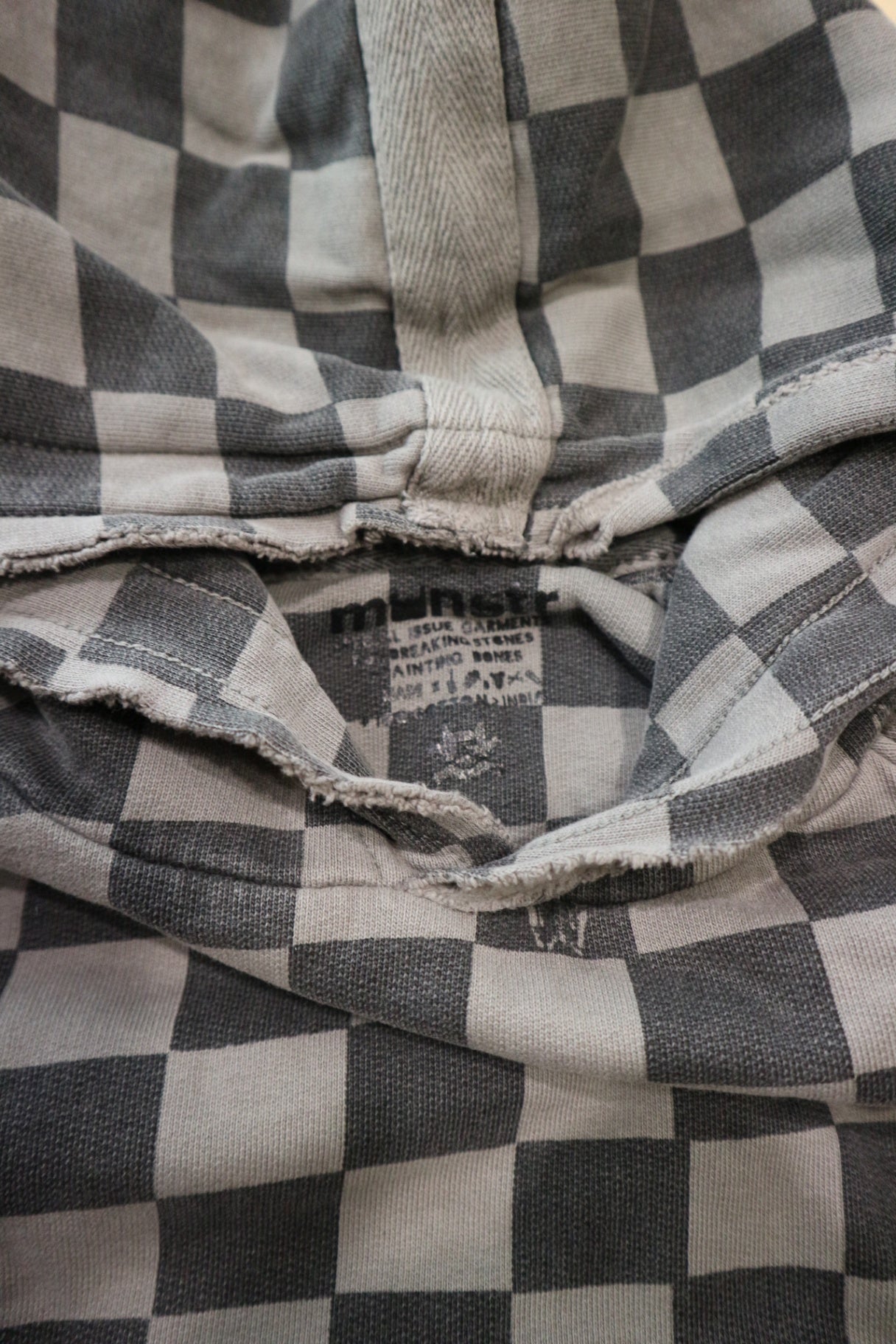Munster Hoodie, Grey and black, 5