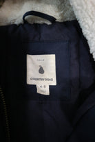 Country Road Coat, Navy blue, 4-5