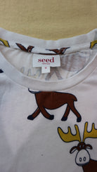 Seed Heritage Long-Sleeve T-Shirt, White, 8