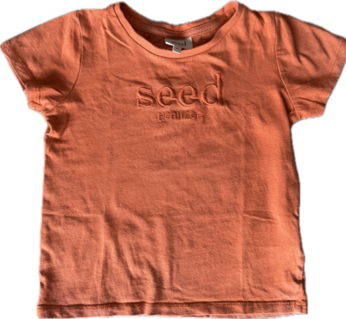 Seed T-Shirt, Orange, 4