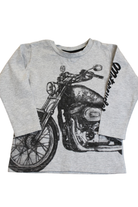 Milky Long-Sleeve Top, Grey, 2