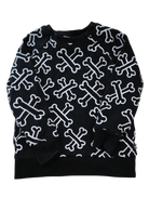 Minti Jumper, Black and White, 6