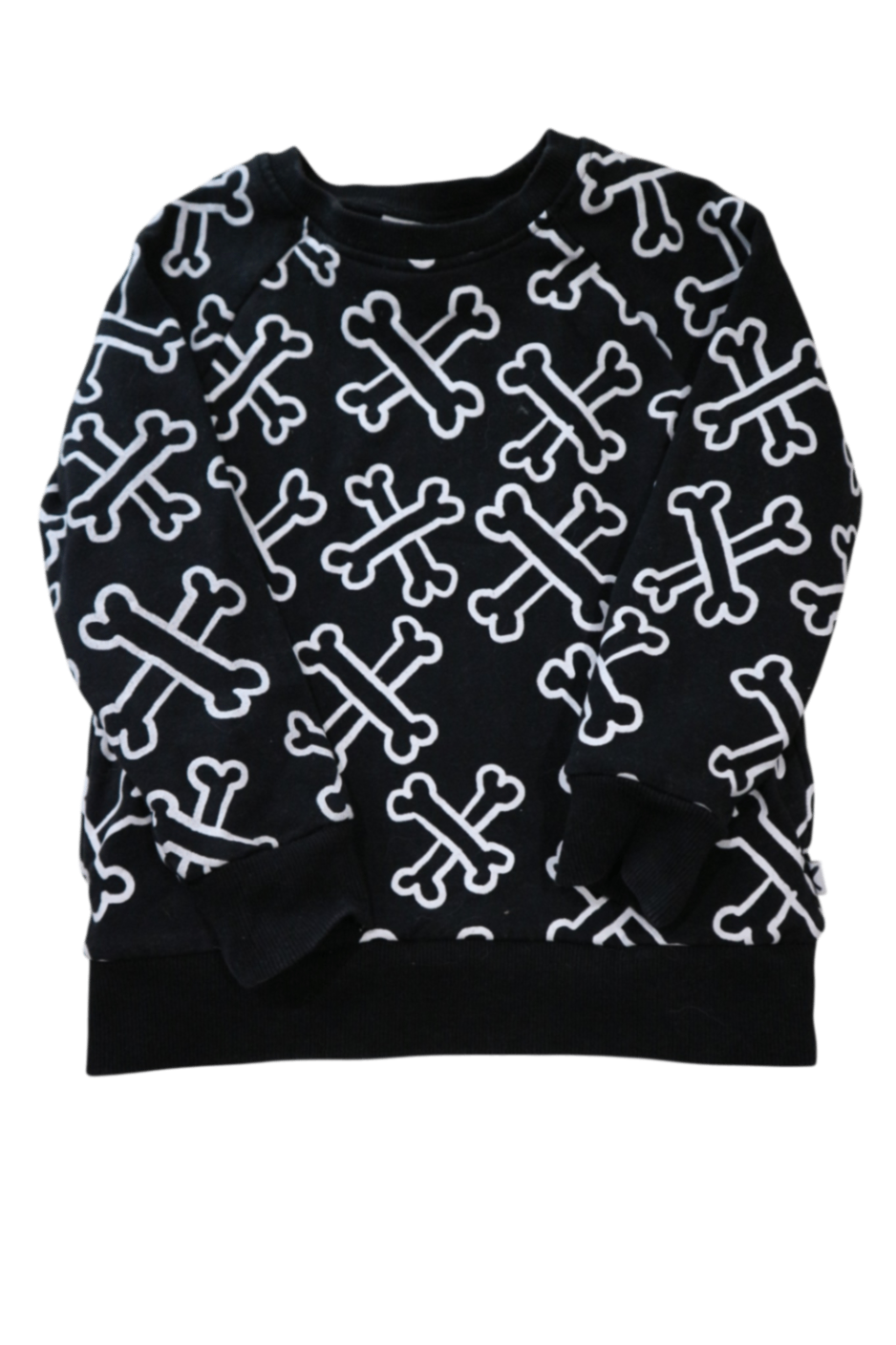 Minti Jumper, Black and White, 6