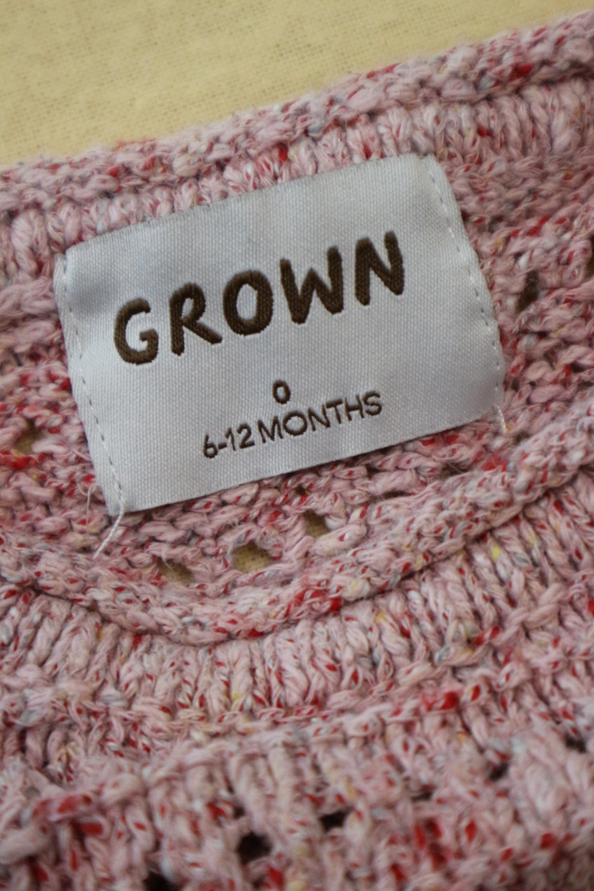 GROWN Jumper, Pink, 0