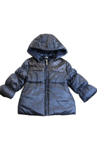 IDoke Puffer Jacket, Navy, sequins, 0