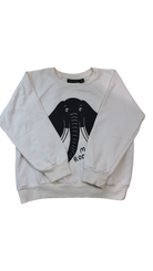 Mini Rodini Jumper, Cream, 8-9