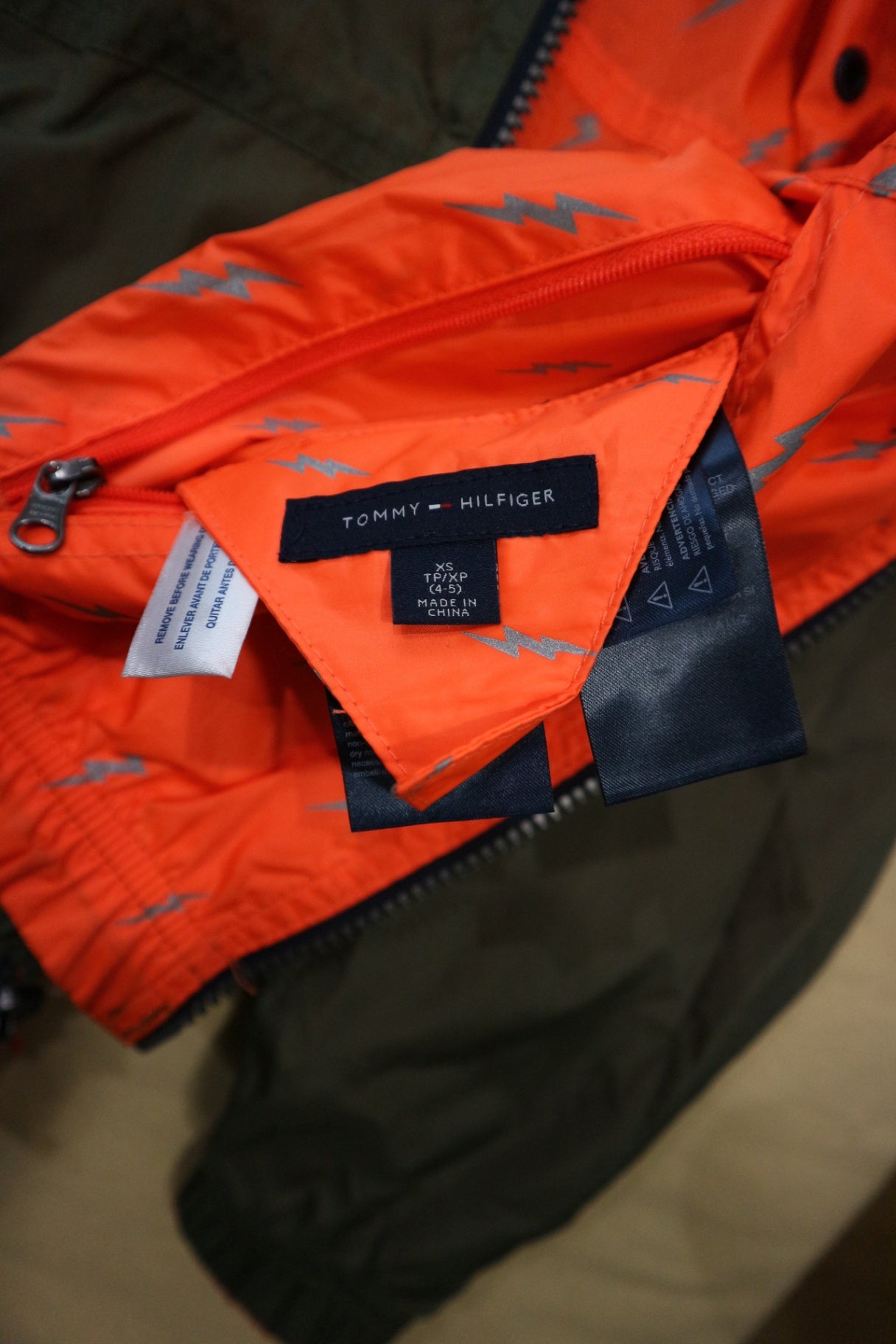 Tommy Hilfiger Jacket, Dark Green, 4-5