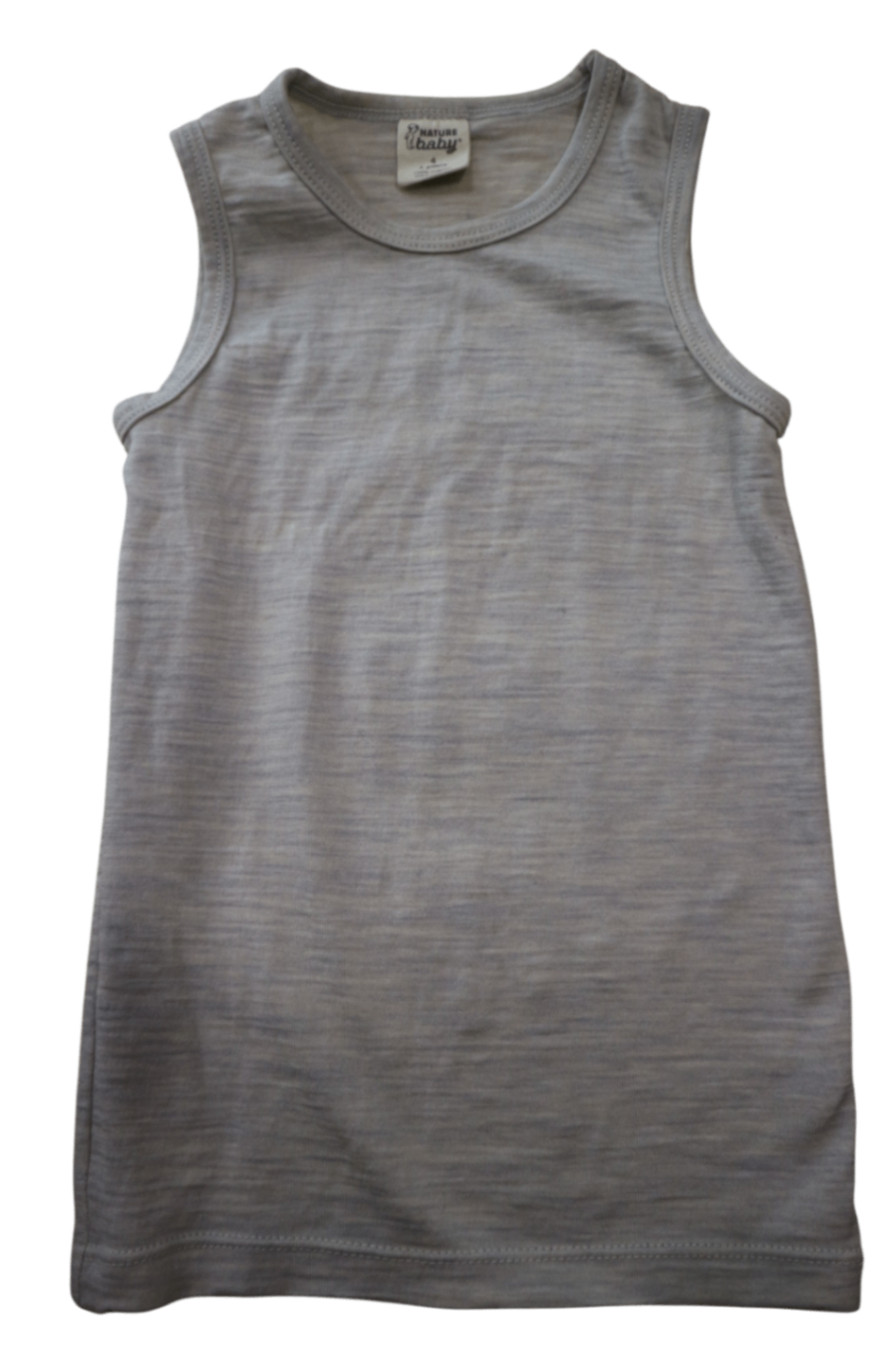 Nature Baby Tank Top, Grey, 4