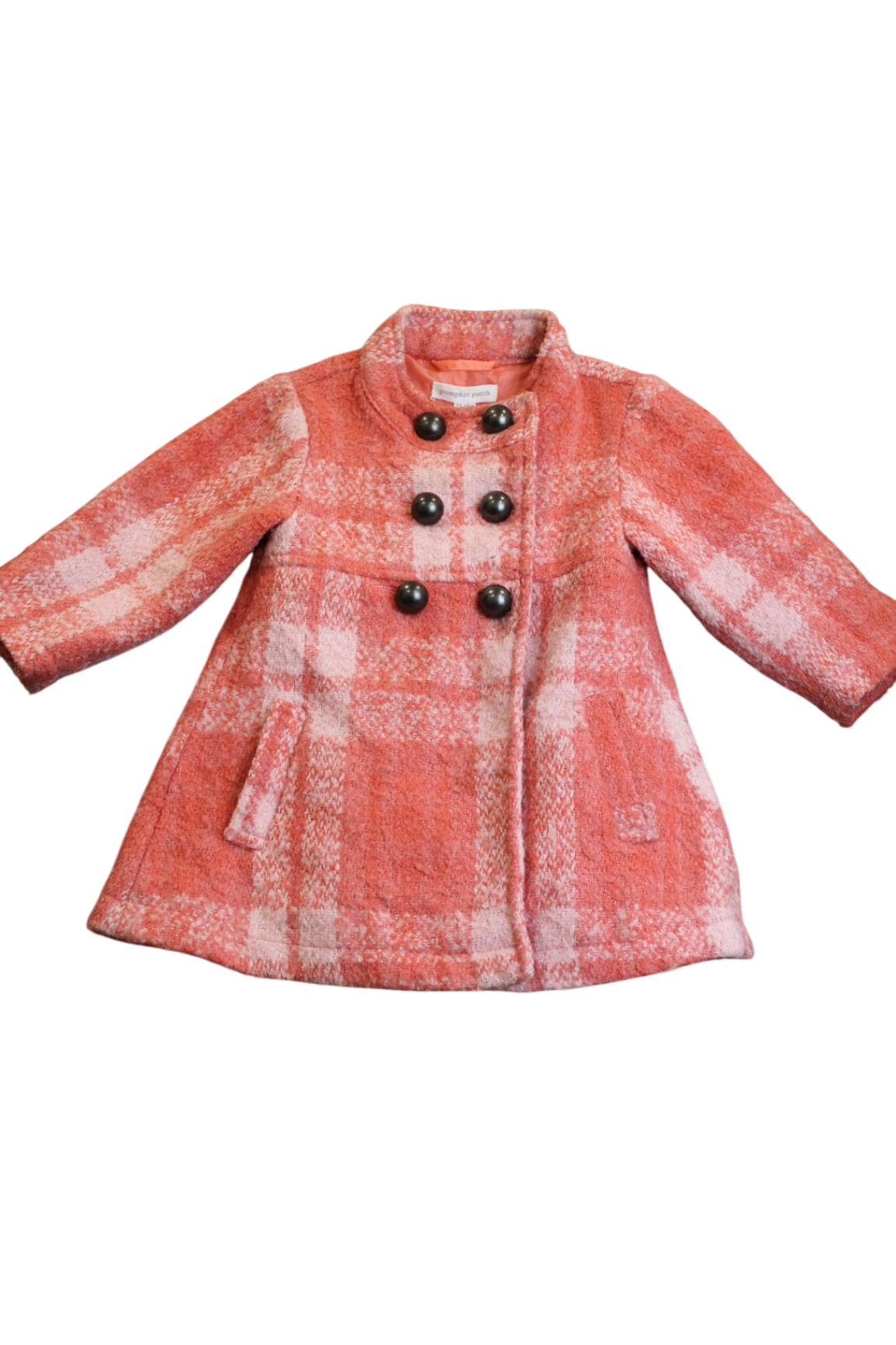 Pumpkin Patch Coat, Coral Pink, 1