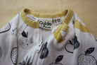 Goldie + Ace Jumpsuit, White, mustard yellow and black, 00