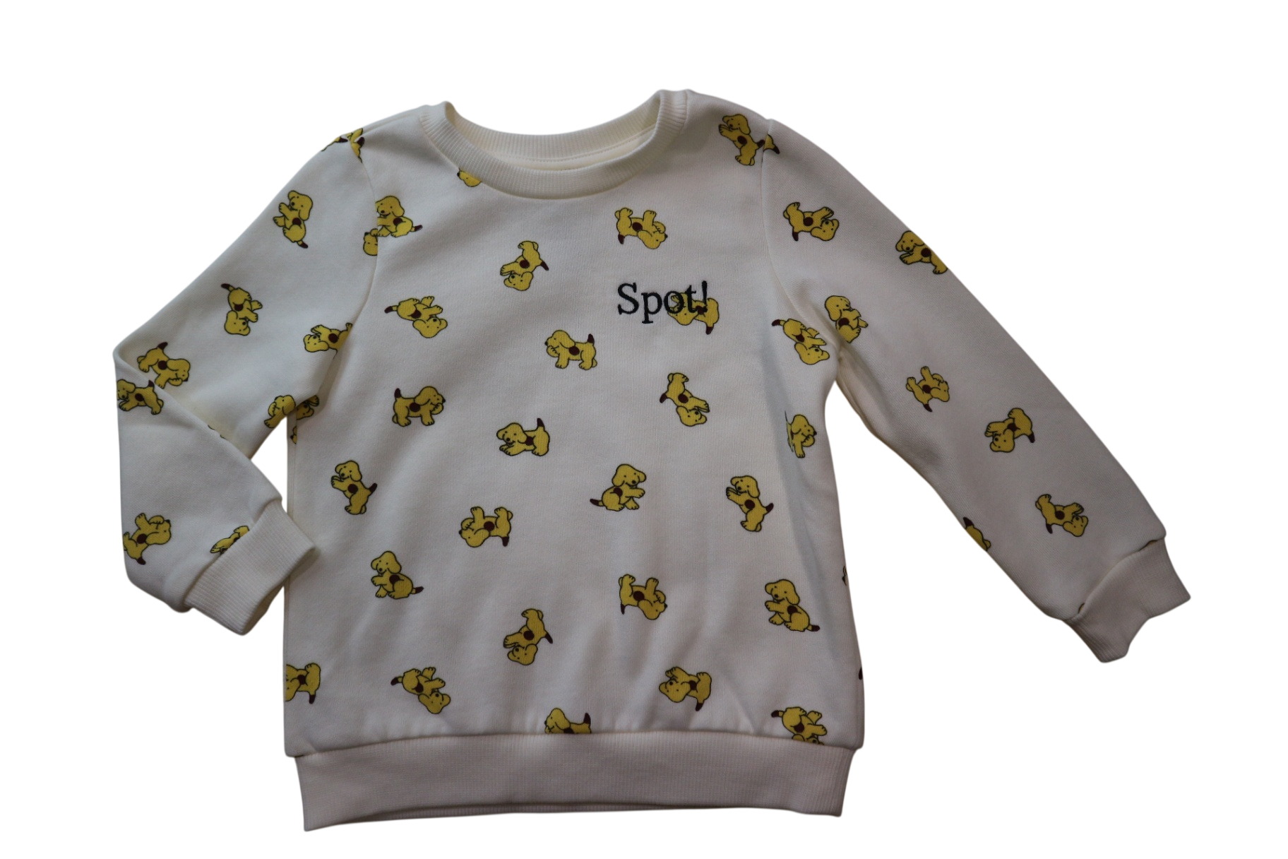 Spot Jumper, Cream/spot print, 2