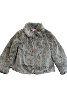 Jack & Milly Coat, Grey/Brown, 8