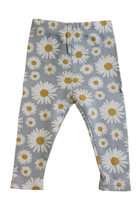 Goldie & Ace Leggings, Grey with daisies, 0