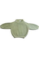 Pip + Lenny Knit Jumper, Green, 000