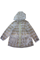Marks & Spencer (M&S) Raincoat, White floral/Yellow/Clear, 5