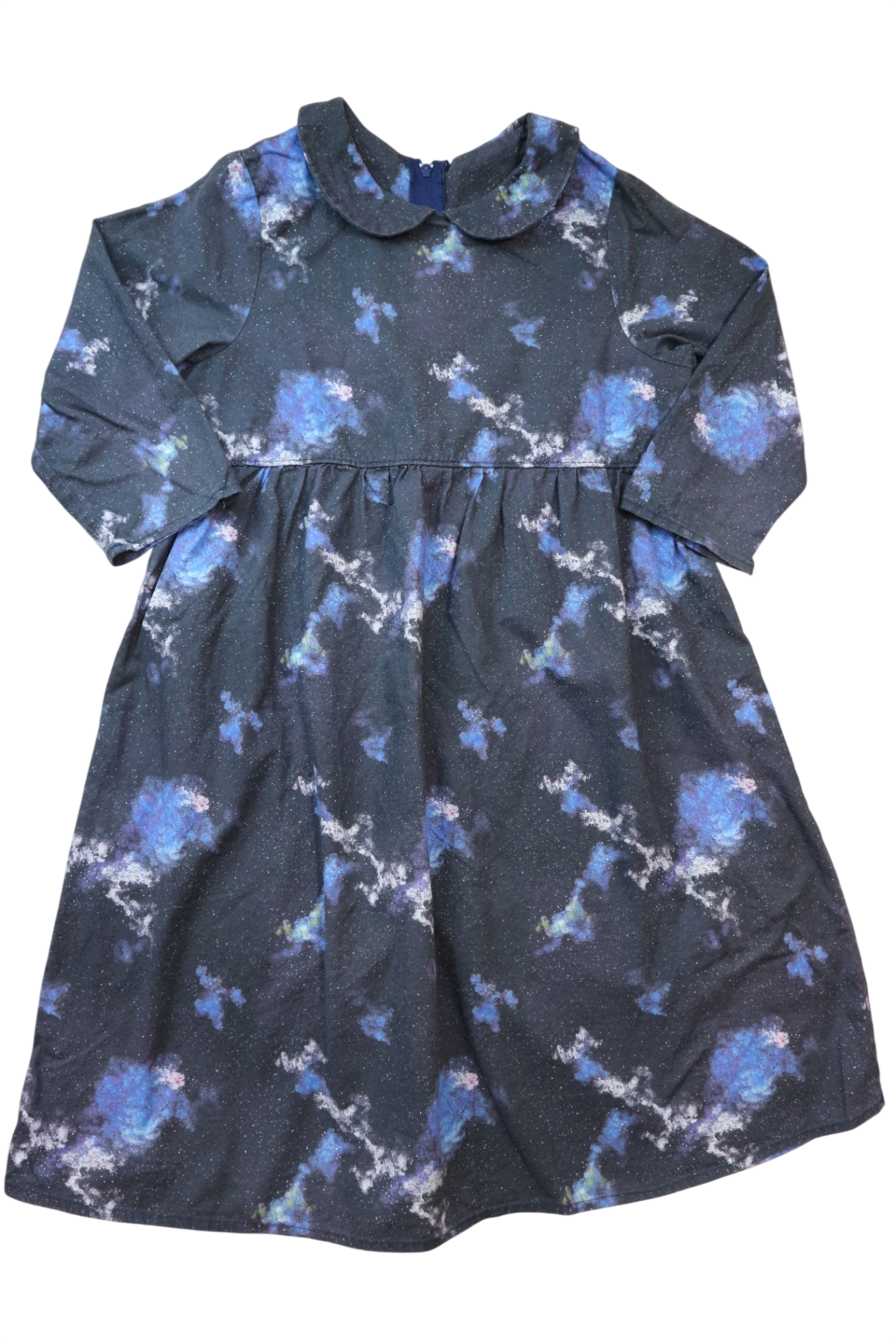 Such Great Heights Dress, Charcoal grey/Galaxy print, 9
