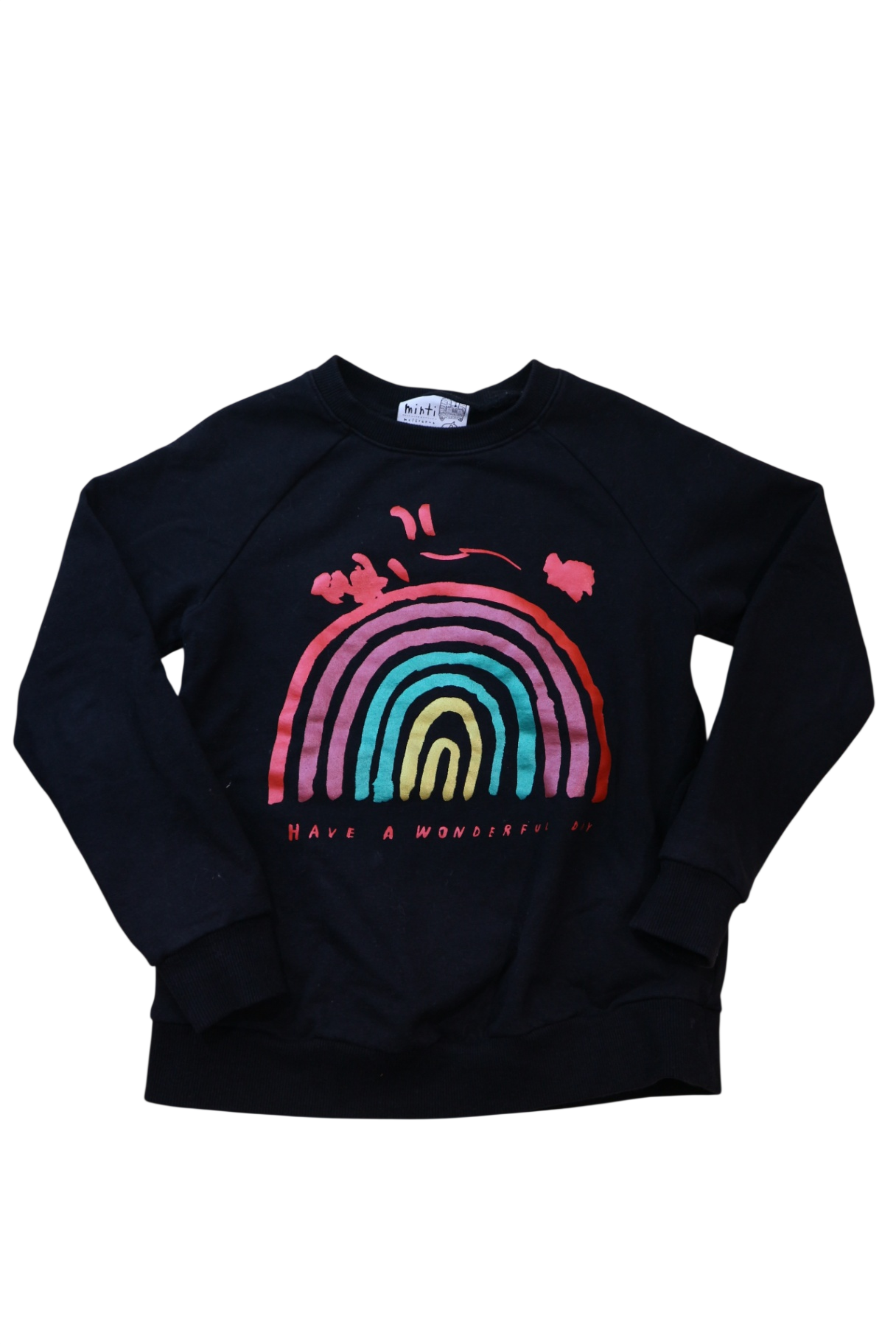 Minti Jumper, Black, 8