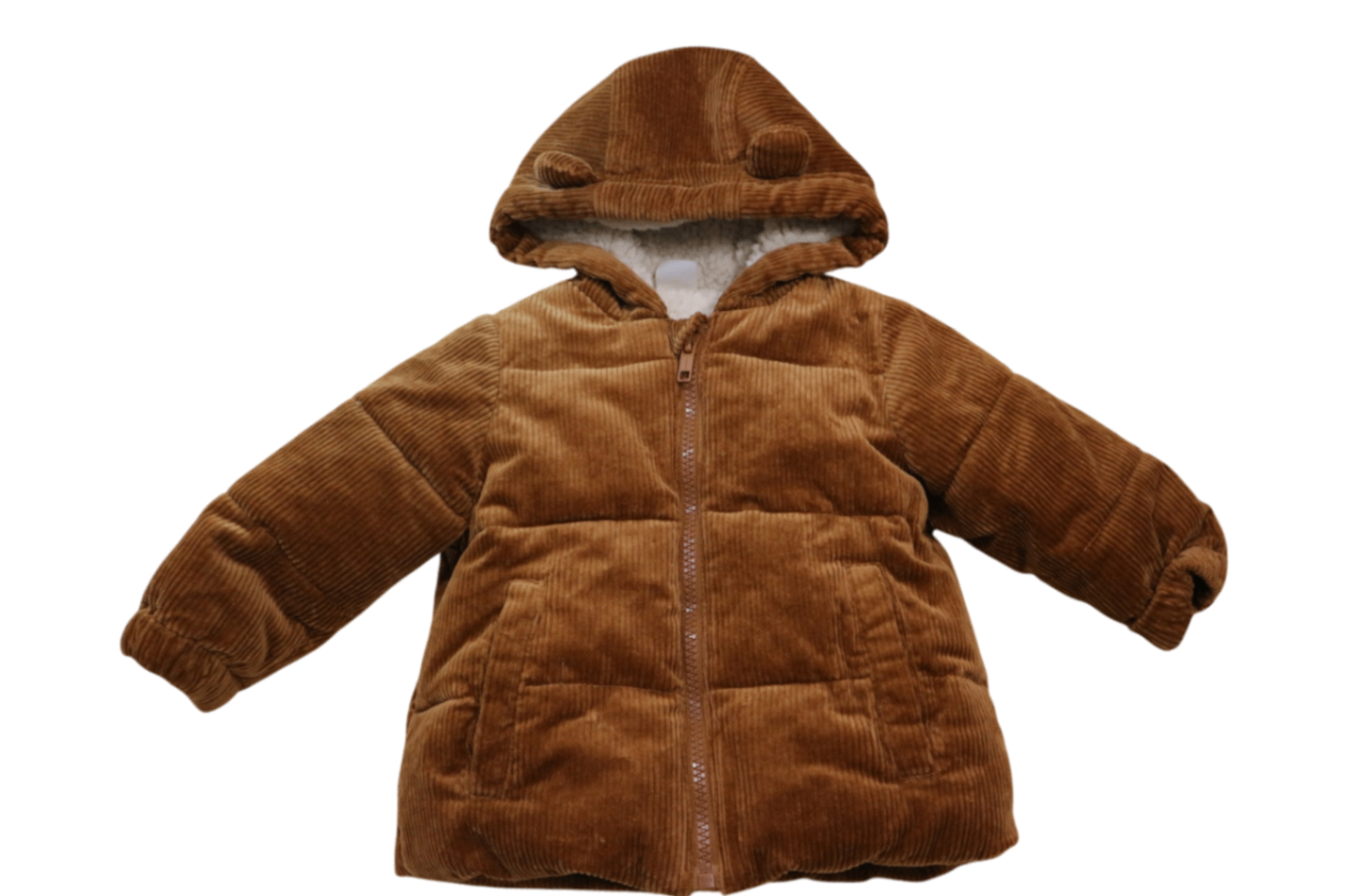 Seed Puffer Jacket, Brown,