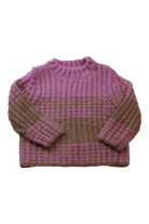 Seed Jumper, Pink and Brown, 3