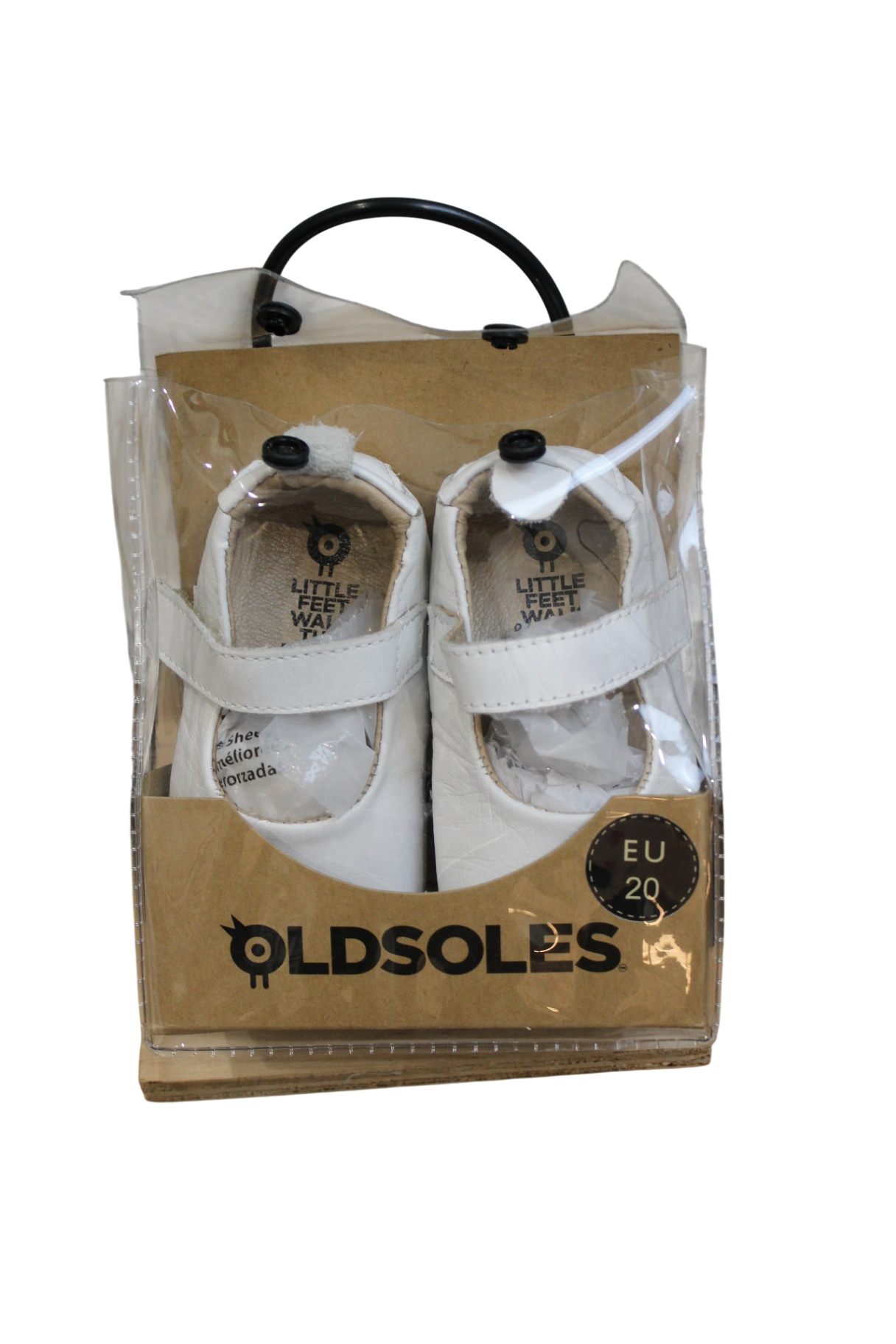 Old Soles Soft Soles, White, US 4/EUR 20