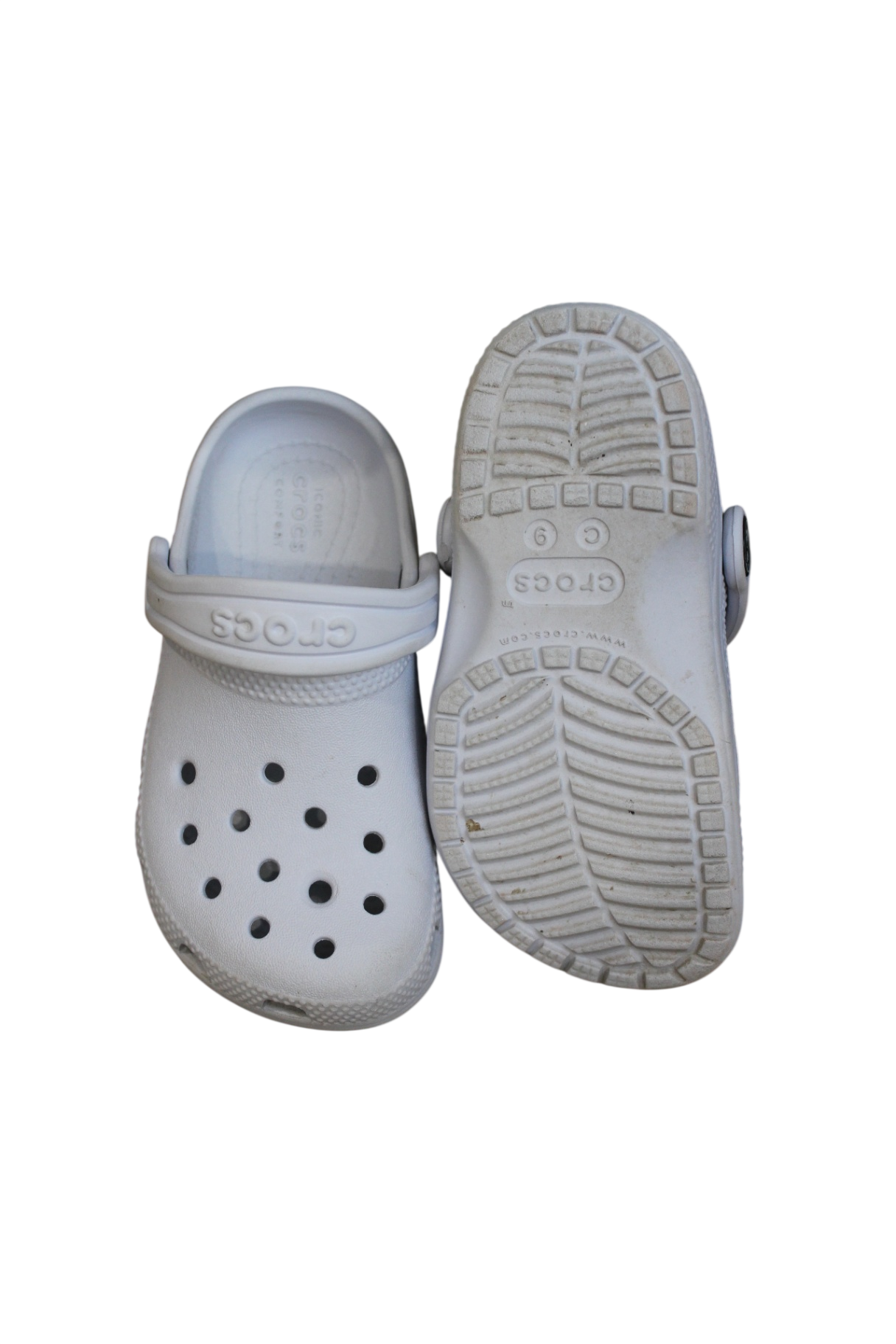 Crocs Shoes, grey, US 9/EUR 26