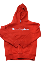 Champion Hoodie, Red, 10
