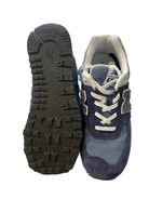 New Balance Sneakers, Navy blue, white, grey, black, US3