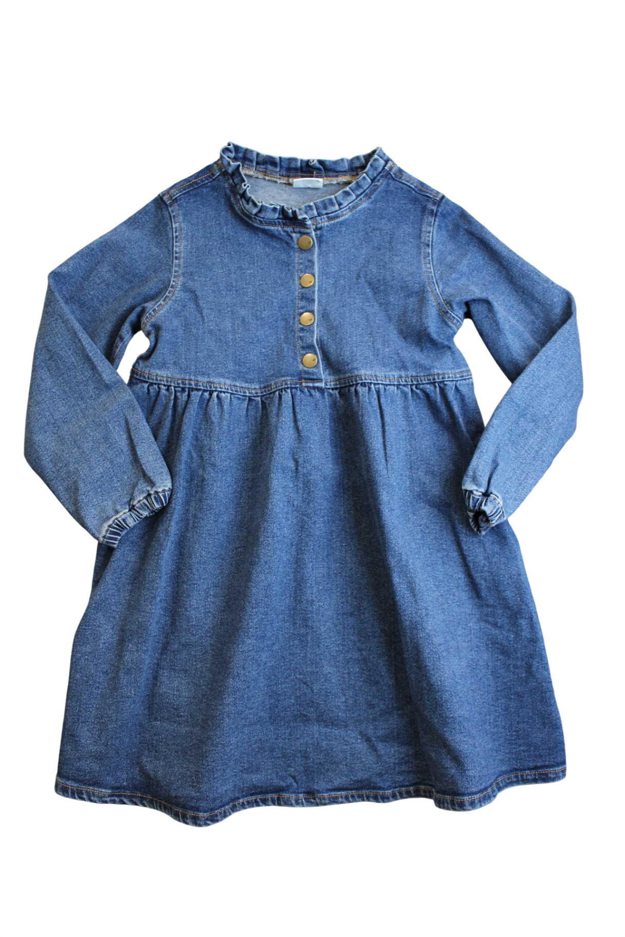 Milky Dress, Blue denim, 7